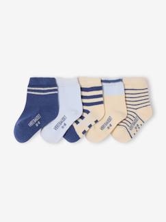 -Lot de 5 paires de chaussettes bébé garçon