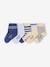 Lot de 5 paires de chaussettes bébé garçon bleu - vertbaudet enfant 