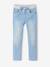 Rechte fleecebroek jongens denim look DARK GROSS+denim grijs+double stone+gebleekt denim+STONE MIDDEN+zwart denim - vertbaudet enfant 