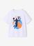 Jongensshirt met korte mouwen en grafisch ontwerp blauwgroen+wit - vertbaudet enfant 