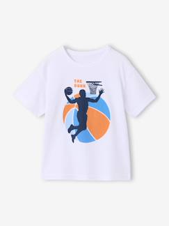 -T-shirt garçon motifs graphiques manches courtes