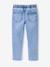 Set van 2 slim-fit jeans met elastische en verstelbare taille denimgrijs+double stone+stone - vertbaudet enfant 