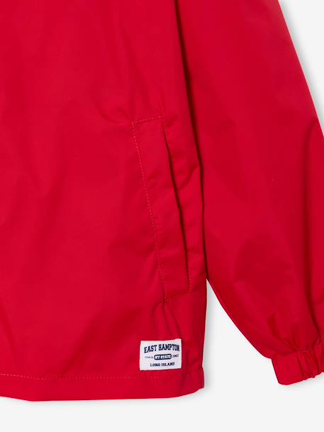 Blouson coupe-vent garçon rouge - vertbaudet enfant 