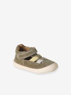 -Chaussures premiers pas bébé à scratchs