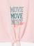 T-shirt met korte mouwen sportkleding lichtroze - vertbaudet enfant 