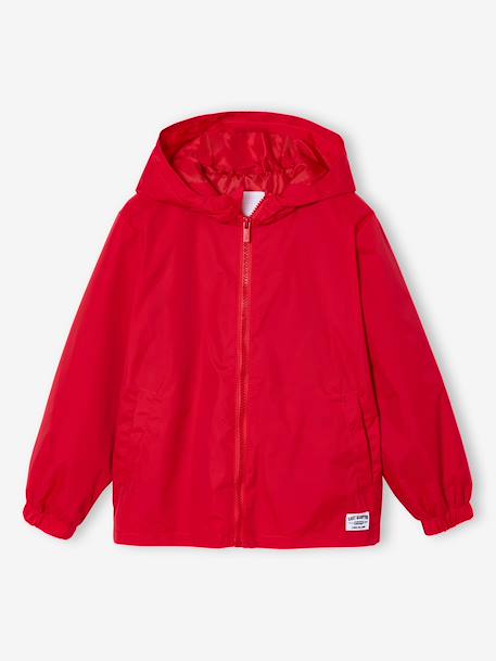 Blouson coupe-vent garçon rouge - vertbaudet enfant 