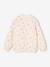 Blouson matelassé style bomber en gaze de coton fille rose poudré+vanille - vertbaudet enfant 