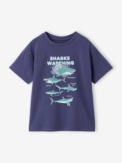 -T-shirt garçon motif animalier 