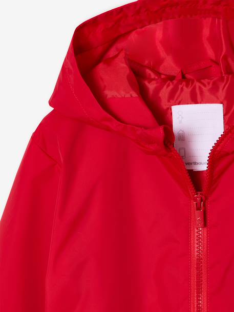 Blouson coupe-vent garçon rouge - vertbaudet enfant 