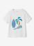Tee-shirt garçon motif à sequins réversibles blanc+bleu nuit+bleu océan+écru+vert d'eau - vertbaudet enfant 