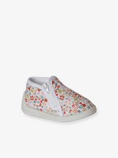 Schoenen-Canvas sloffen met rits voor baby's