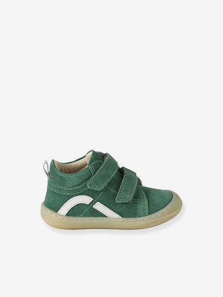 Chaussures premiers pas bébé velcro beige+bleu+bleu électrique+bleu océan+lot beige+lot marron+lot vert+marron+ocre+vert+vert sauge - vertbaudet enfant 