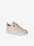 Stoffen elastische babysneakers beige, bedrukt+roze, bedrukt - vertbaudet enfant 
