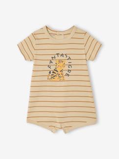 Baby-Salopette, jumpsuit-Combishort baby jersey