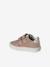 Baskets bébé cuir à scratchs rose pâle - vertbaudet enfant 