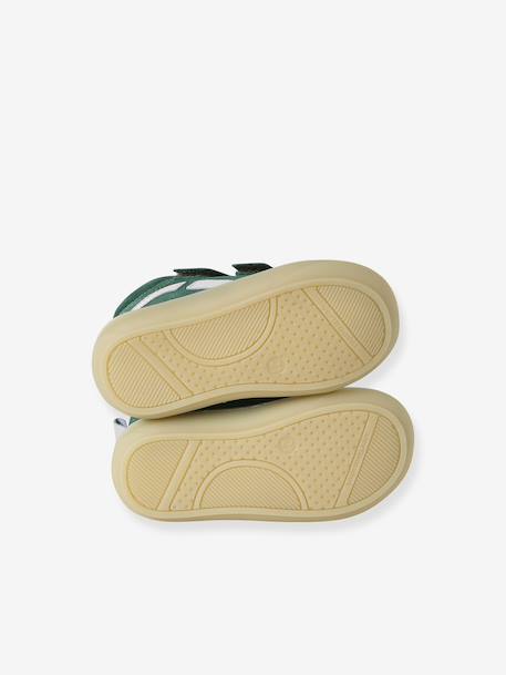 Chaussures premiers pas bébé velcro beige+bleu+bleu électrique+bleu océan+lot beige+lot marron+lot vert+marron+ocre+vert+vert sauge - vertbaudet enfant 