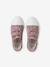 Baskets scratchées toile imprimée enfant collection maternelle beige imprimé+rose imprimé - vertbaudet enfant 
