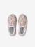 Canvas sloffen met rits voor baby's beige+lichtroze+vanille+wit, bedrukt - vertbaudet enfant 