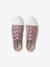 Baskets scratchées toile imprimée enfant beige imprimé+rose imprimé - vertbaudet enfant 