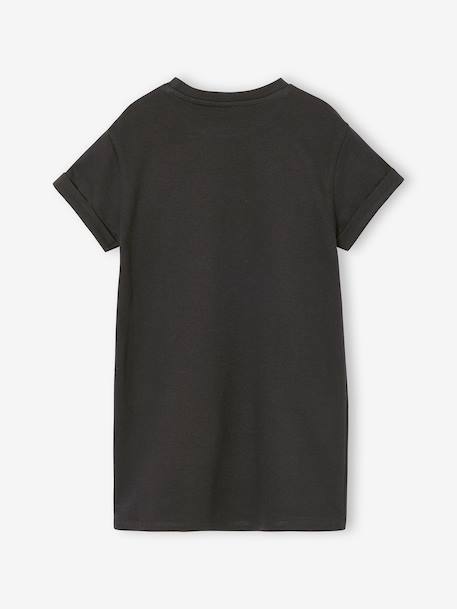 Robe manches courtes Lilo & Stitch anthracite - vertbaudet enfant 