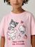 T-shirt manches courtes Hello Kitty rose pâle - vertbaudet enfant 