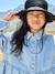 Robe fille en denim double stone - vertbaudet enfant 