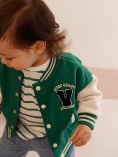 -Blouson teddy bébé en molleton