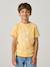 T-shirt garçon imprimé blanc chiné+bleu moyen+menthe+ocre+olive+terracotta+vert d'eau - vertbaudet enfant 