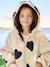 Veste fille sherpa motifs écru+mauve+vanille - vertbaudet enfant 