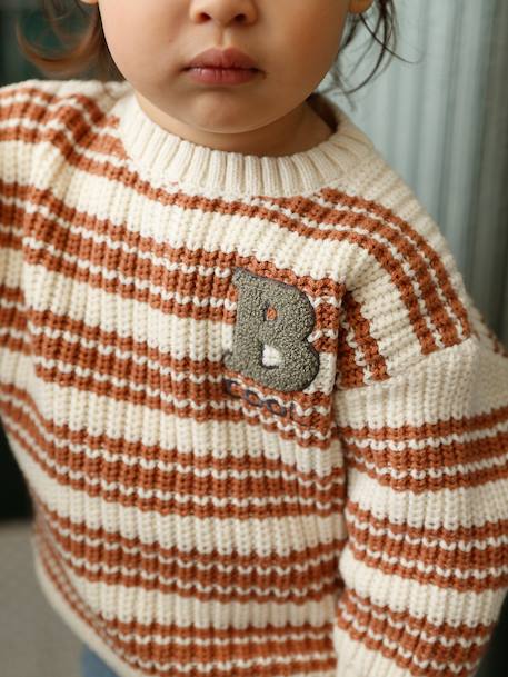 Bébé-Pull bébé garçon rayé coton