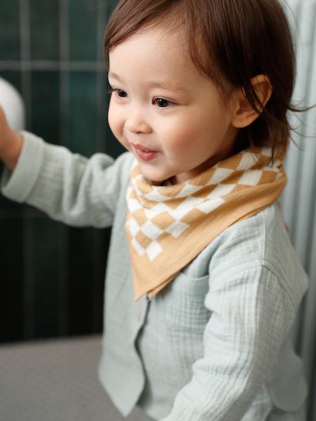 Ensemble 3 pièces short bébé garçon vert d'eau - vertbaudet enfant 