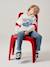Sweat capuche imprimé blanc chiné+bleu ardoise+gris chiné - vertbaudet enfant 