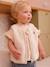 Regenjas 3 in 1 babymeisje met luipaardprint ecru - vertbaudet enfant 