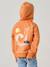 Sweat zippé garçon capuche orange - vertbaudet enfant 