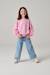 Jean large fille étoiles bleu clair+denim gris - vertbaudet enfant 