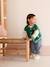 Blouson teddy bébé en molleton vert - vertbaudet enfant 