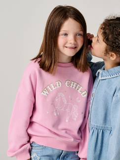-Sweat fille manches longues