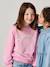 Sweat fille manches longues mauve - vertbaudet enfant 