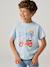 T-shirt manches courtes garçon anthracite+bleu ciel - vertbaudet enfant 