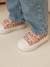 Baskets scratchées bébé rayé bleu+rose imprimé - vertbaudet enfant 