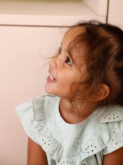 -Blouse voor babymeisjes met Engels borduurwerk