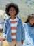 Hemd voor jongens in denim double stone - vertbaudet enfant 