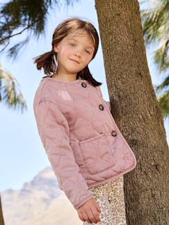 -Veste matelassée fille doublée sherpa