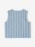 Gilet bébé sans manche denim fleurs stone - vertbaudet enfant 
