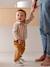 Hemd babyjongen katoengaas beige, geruit - vertbaudet enfant 