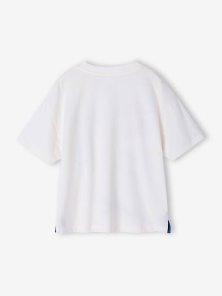 T-shirt met korte mouwen surf ecru - vertbaudet enfant 