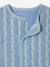 Gilet bébé sans manche denim fleurs stone - vertbaudet enfant 