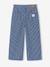 Pantalon large fille rayé rayé bleu - vertbaudet enfant 