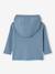 Pull à capuche bébé bleu jean+écru+tomette - vertbaudet enfant 