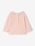 Lot 2 T-shirt manches longues collerette rose pâle - vertbaudet enfant 